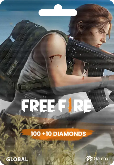 Free Fire 100 +10 Diamonds ( Global )