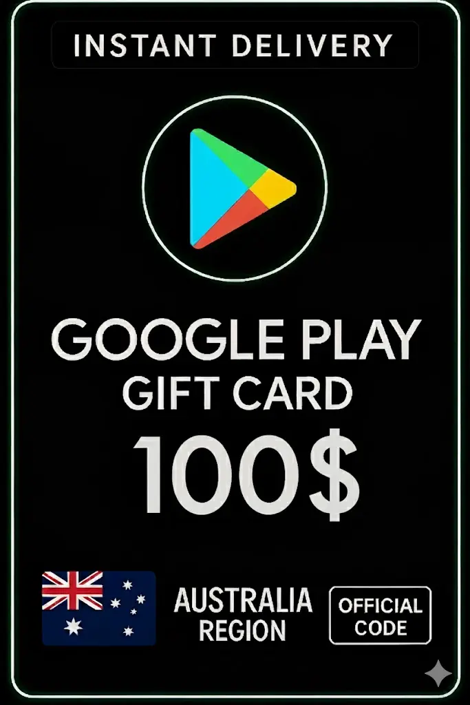 Carta regalo Google Play - Australia AUD $ 100 Carta regalo Google Play - Australia AUD $ 100