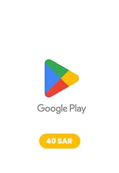 Tarjeta de regalo de Google Play - Arabia Saudita SAR 40 Tarjeta de regalo de Google Play - Arabia Saudita SAR 40