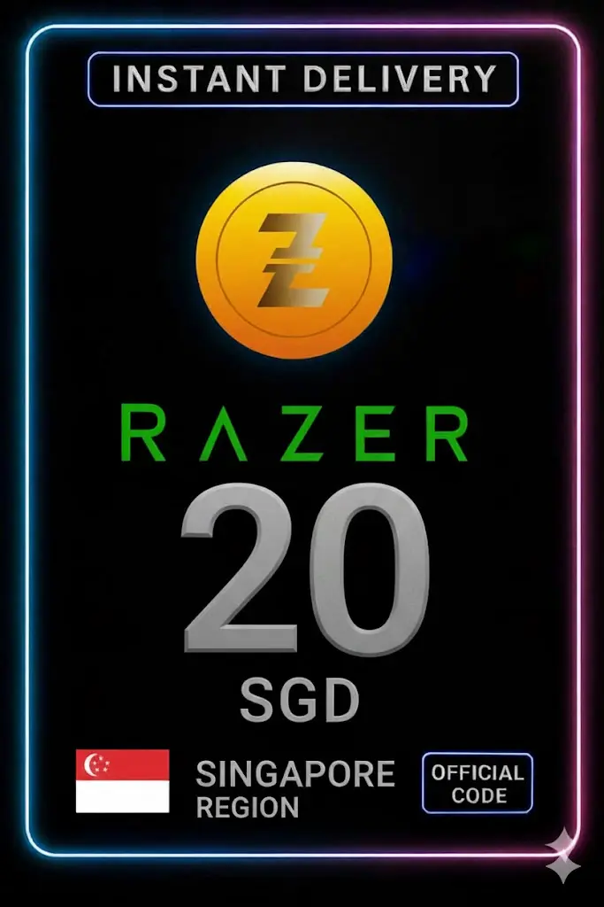 Razer Gold Singapore SGD 20 Razer Gold Singapore SGD 20
