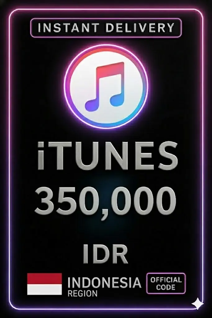 iTunes подаръчна карта Индонезия - 350.000 IDR iTunes подаръчна карта Индонезия - 350.000 IDR
