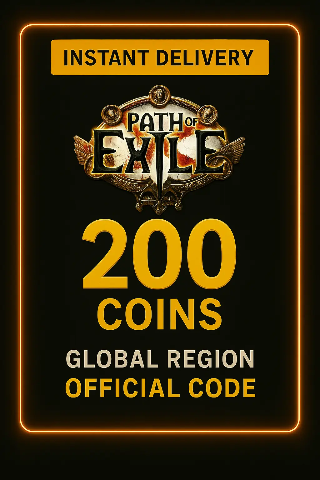 Path Of Exile 200 Coins Path Of Exile 200 Coins