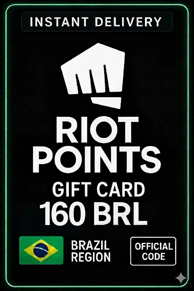 Riot Cash R$160 Riot Cash R$160