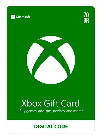 Xbox Gift Card Brazil - BR $70	