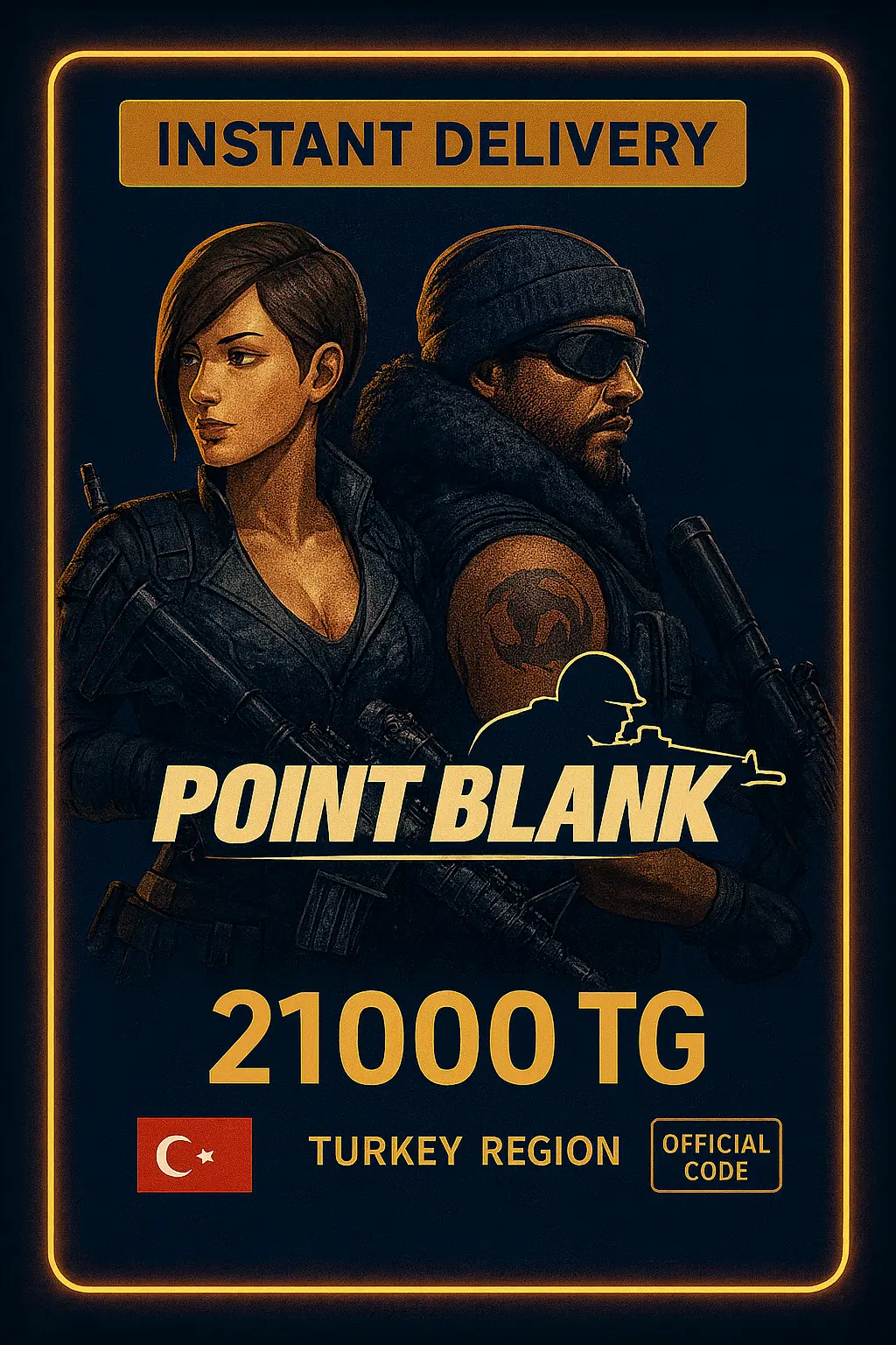 Point Blank - 21000 TG E-Pin (5% Bonus) Point Blank - 21000 TG E-Pin (5% Bonus)