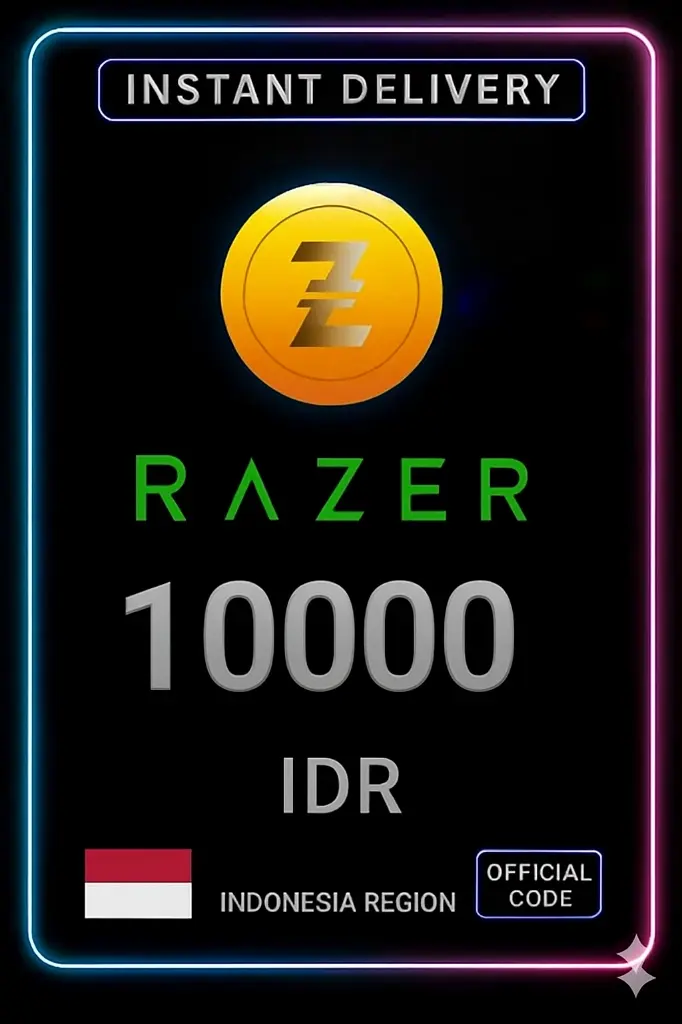 Razer Gold Индонезия IDR 10000 Razer Gold Индонезия IDR 10000