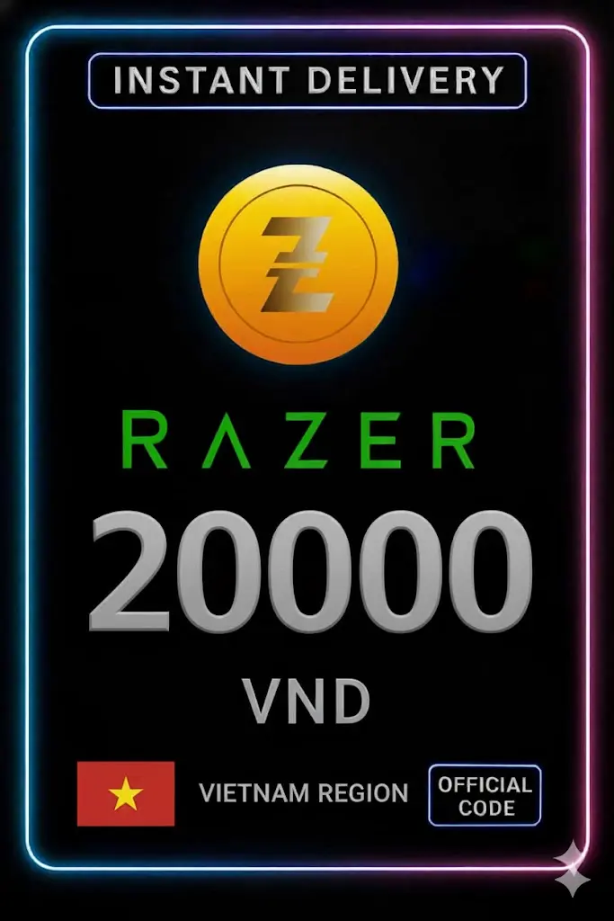 Razer Gold Vietnam VND 20000 Razer Gold Vietnam VND 20000