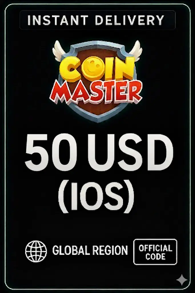 Coin Master (IOS) - 50 $ US Coin Master (IOS) - 50 $ US