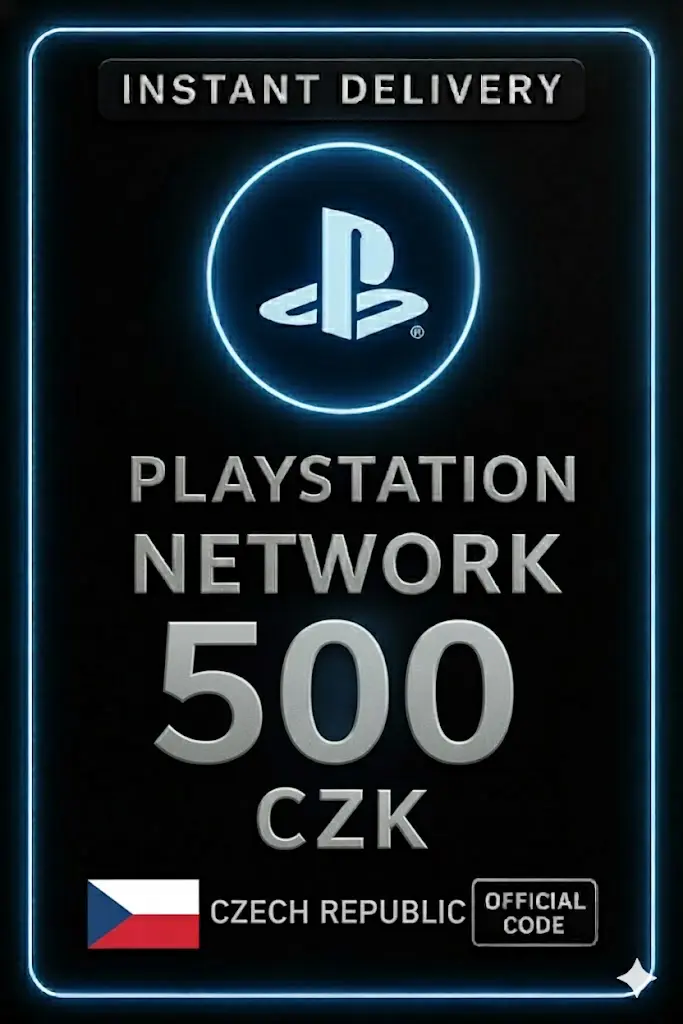 PSN карта Чехия - 500 CZK (CZ) PSN карта Чехия - 500 CZK (CZ)