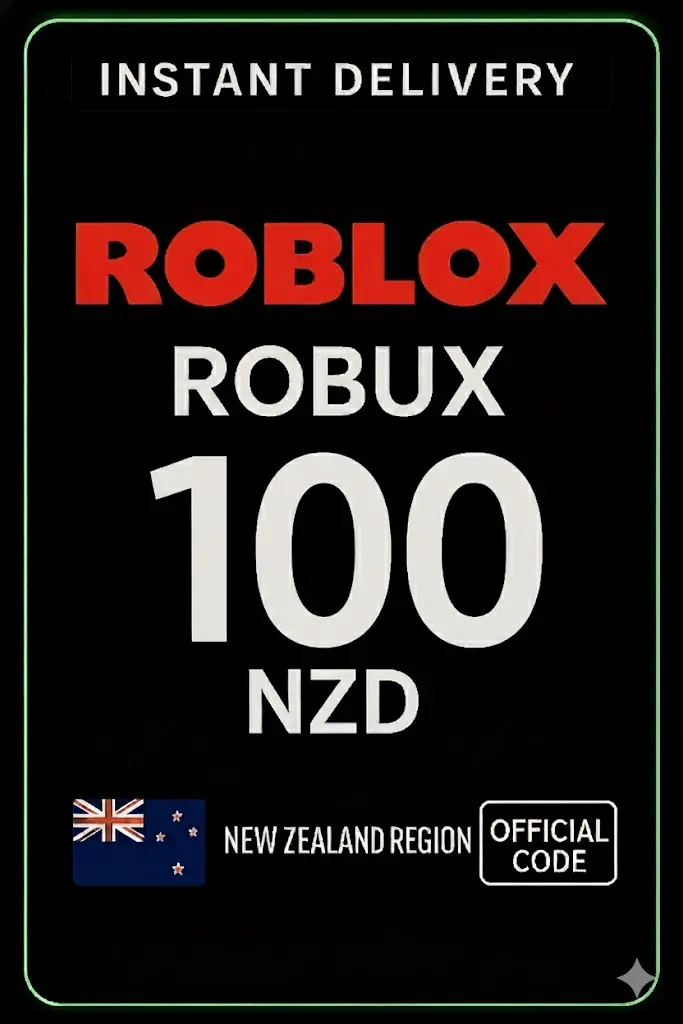 Roblox 100 NZD O'yin Kartasi (NZ) Roblox 100 NZD O'yin Kartasi (NZ)