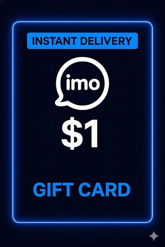 IMO (imo) Gift Card - 1$ IMO (imo) Gift Card - 1$