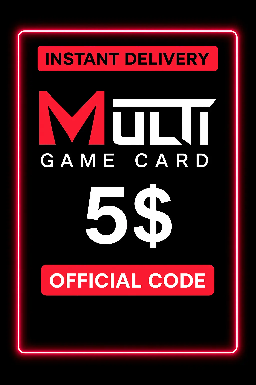 Multi Game Card 5$ Multi Game Card 5$