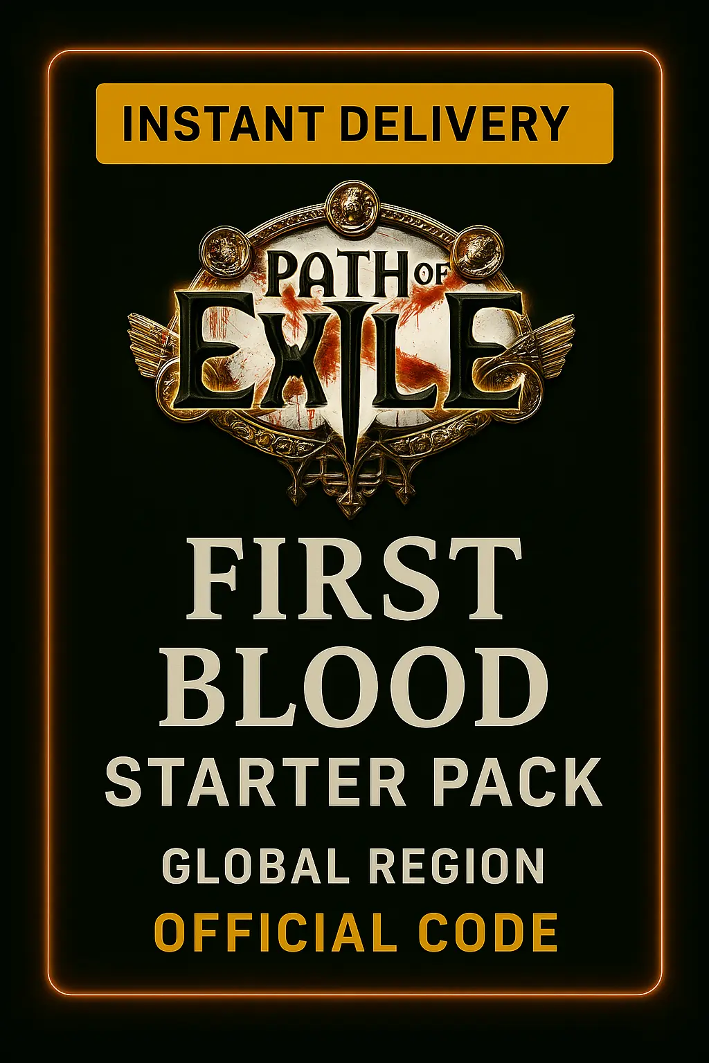 Path Of Exile First Blood Starter Pack Path Of Exile First Blood Starter Pack