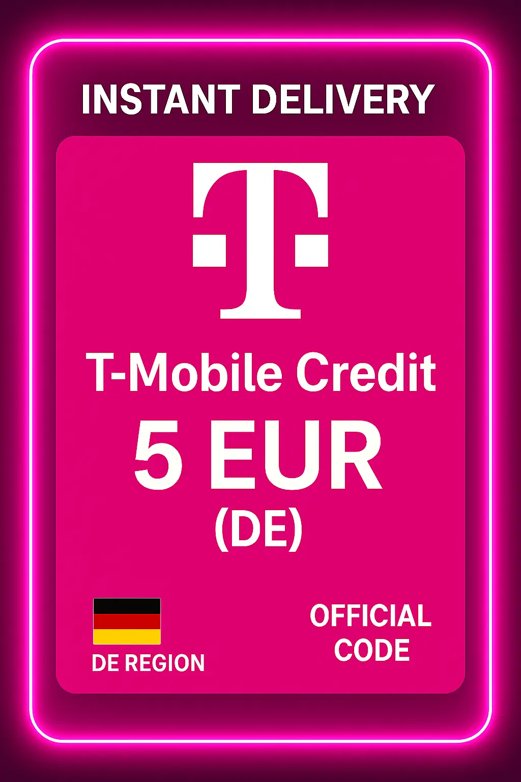 T-Mobile Kredit - 5 EUR (DE) T-Mobile Kredit - 5 EUR (DE)