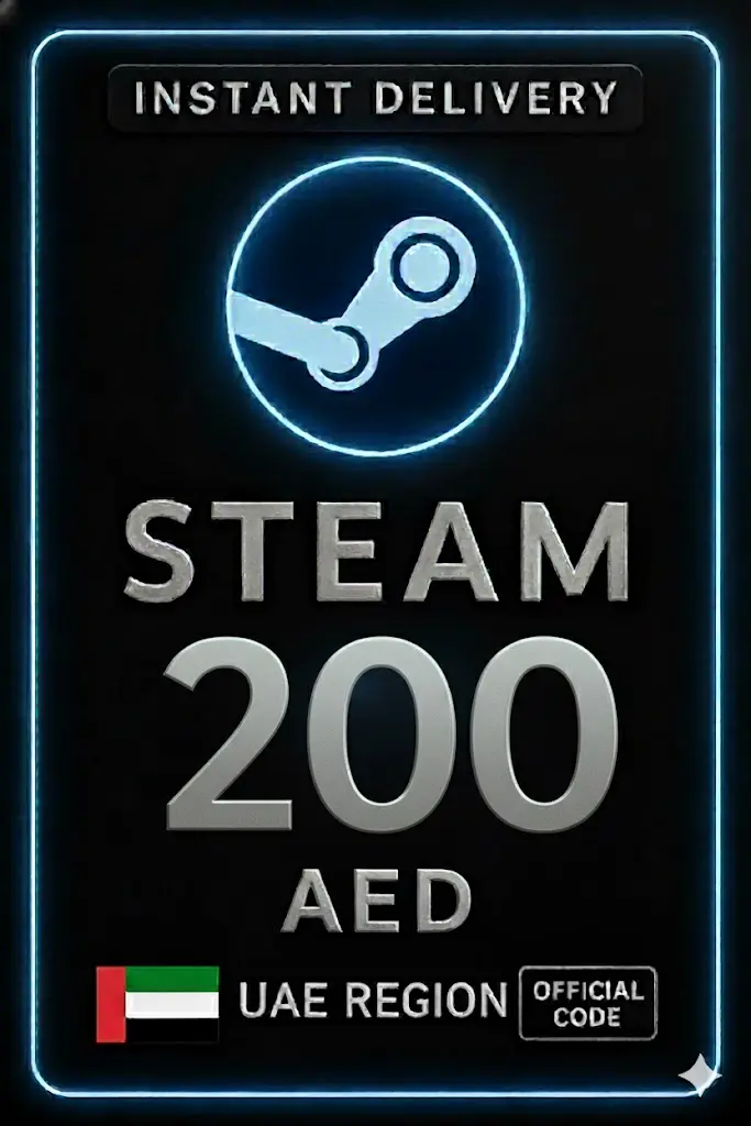 Kod Wallet Steam 200 AED (UAE) Kod Wallet Steam 200 AED (UAE)