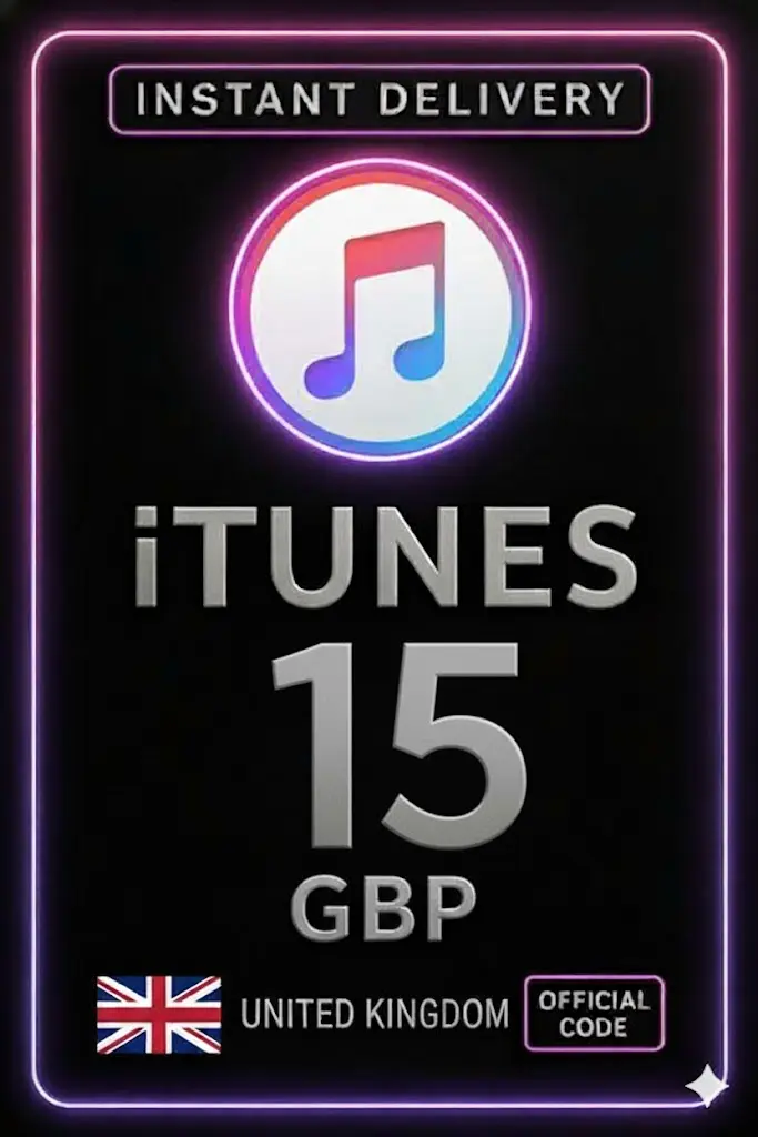 iTunes Gift Card GBP £15 iTunes Gift Card GBP £15