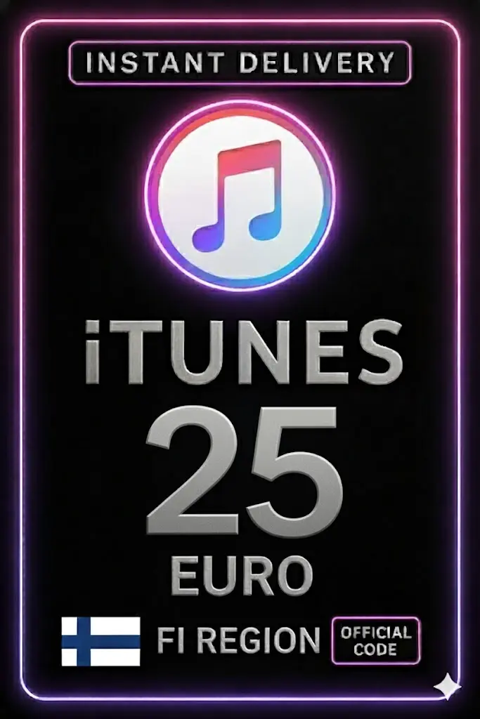 iTunes Gift Card 25 € FI iTunes Gift Card 25 € FI