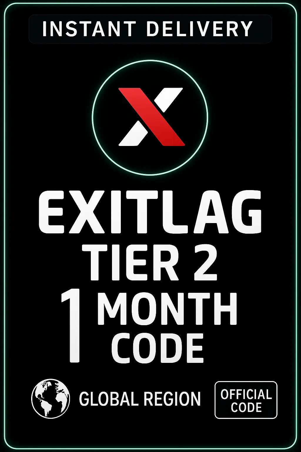 Exitlag 1 Month (Tier 2) Check description for region restrictions. Exitlag 1 Month (Tier 2) Check description for region restrictions.