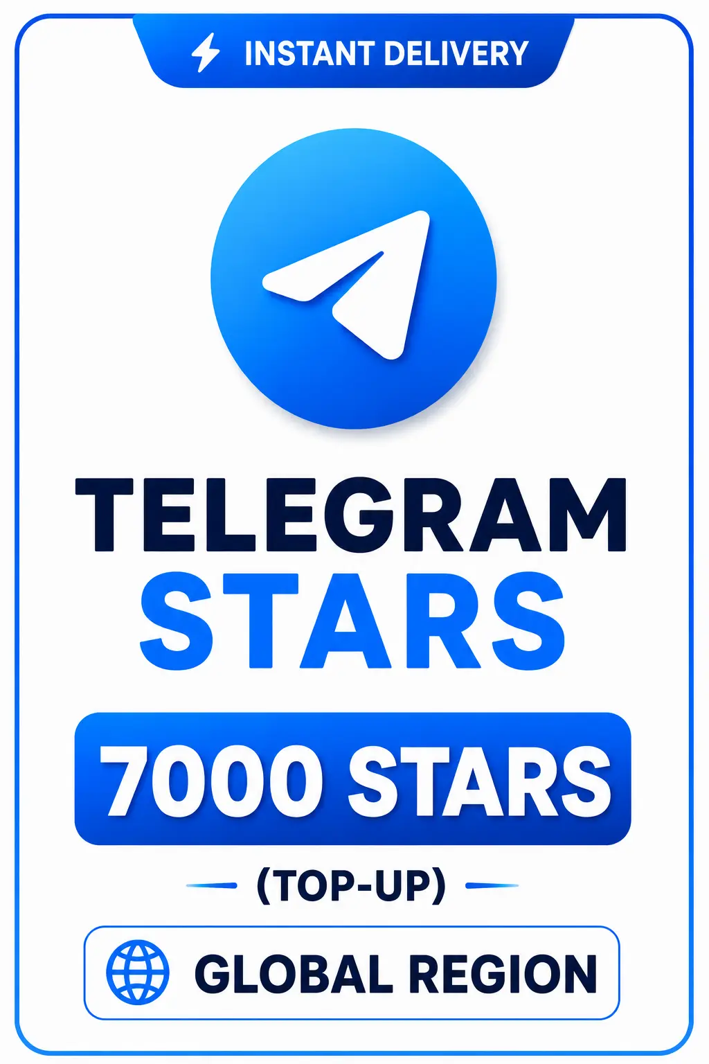 Telegram - 7000 Stars (Top-Up) Telegram - 7000 Stars (Top-Up)