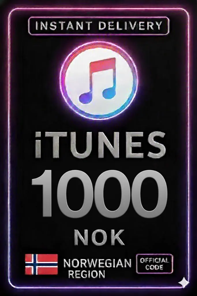iTunes Hədiyyə Kartı 1000 NOK NO iTunes Hədiyyə Kartı 1000 NOK NO