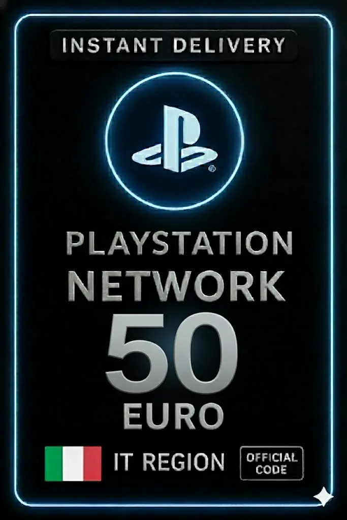 Playstation Geschenkkarte Italien - 50€ Playstation Geschenkkarte Italien - 50€