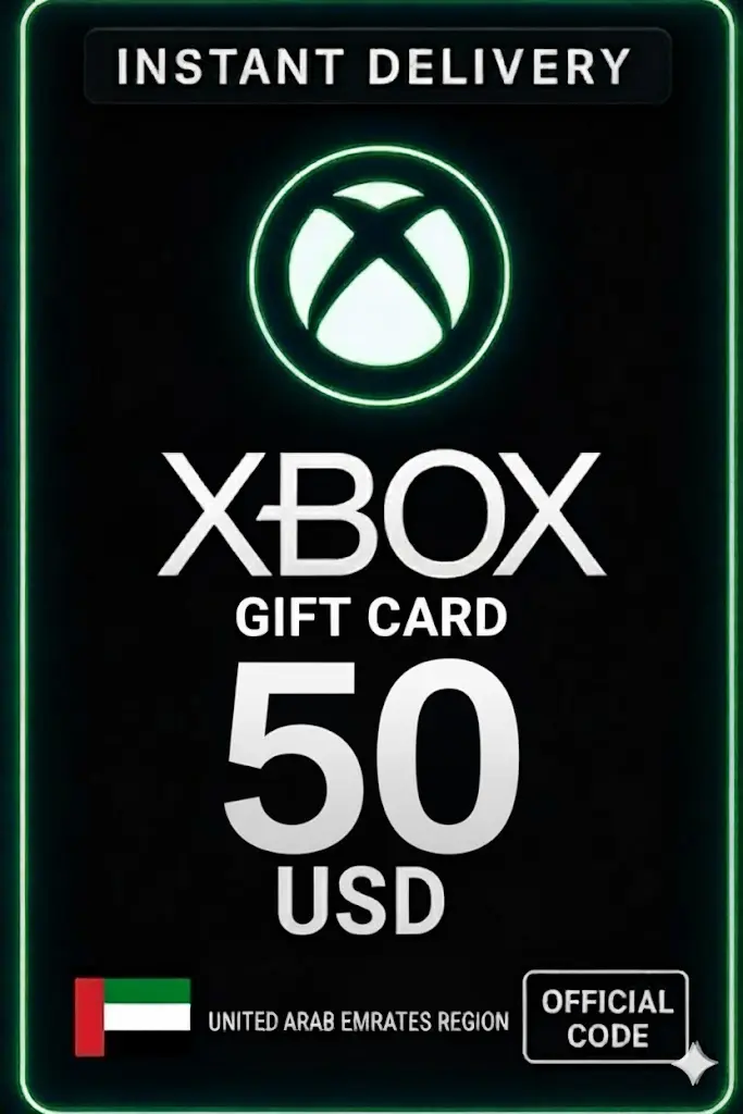 Xbox Gift Card Arab Emirates - 50$ - 199 AED Xbox Gift Card Arab Emirates - 50$ - 199 AED