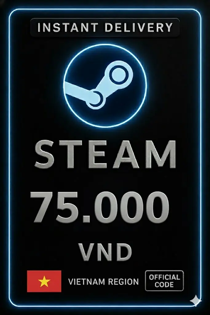 محفظة Steam 75.000 VND - (فيتنام) محفظة Steam 75.000 VND - (فيتنام)
