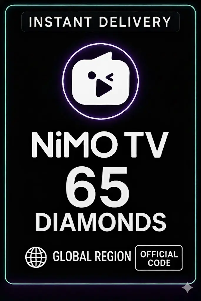 Nimo TV 65 Алмазы (Пополнение) Nimo TV 65 Алмазы (Пополнение)