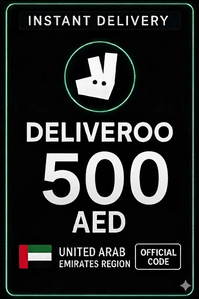 Deliveroo 500 AED Deliveroo 500 AED