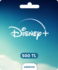 Disney Plus Подаръчен Карта - 500 TL (Android Турция) Disney Plus Подаръчен Карта - 500 TL (Android Турция)