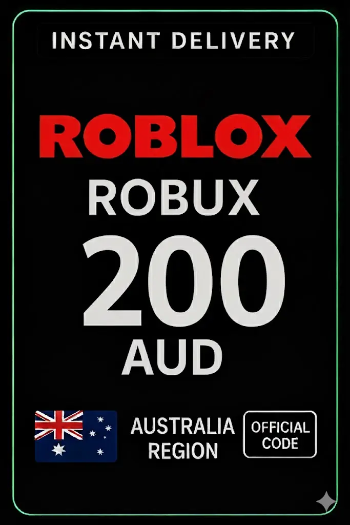 Roblox 200 AUD Game Card (AU) Roblox 200 AUD Game Card (AU)