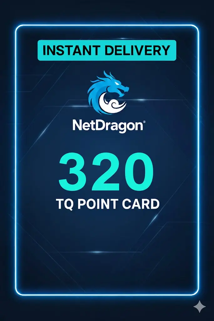 بطاقة نقاط Tq للعبة Conquer Online 320 بطاقة نقاط Tq للعبة Conquer Online 320