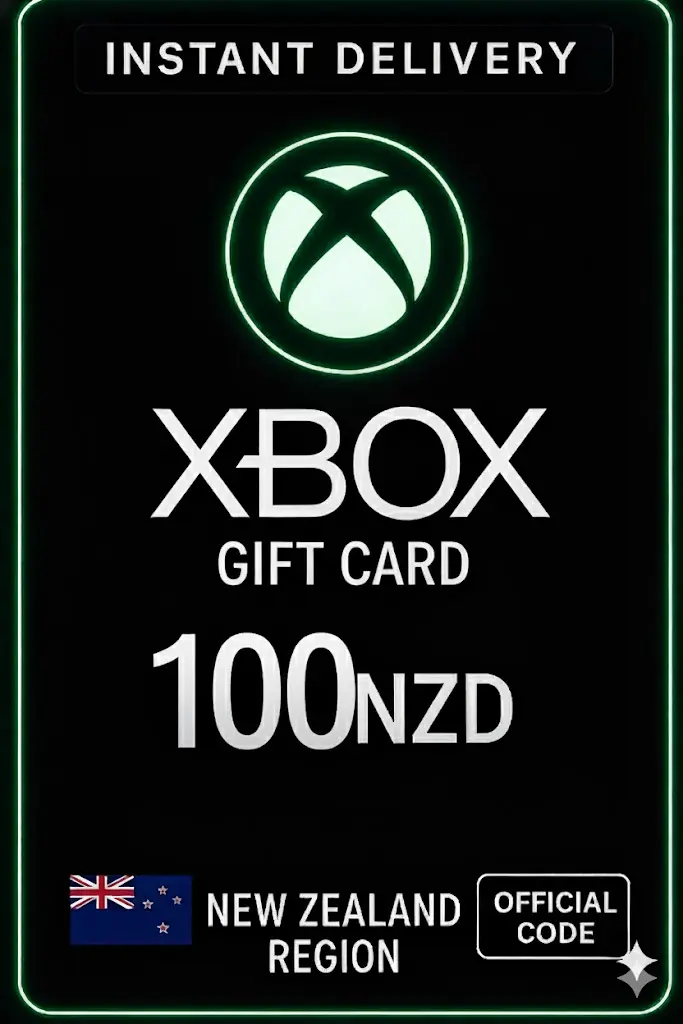 XBOX Live Card New Zealand - 100 NZD XBOX Live Card New Zealand - 100 NZD
