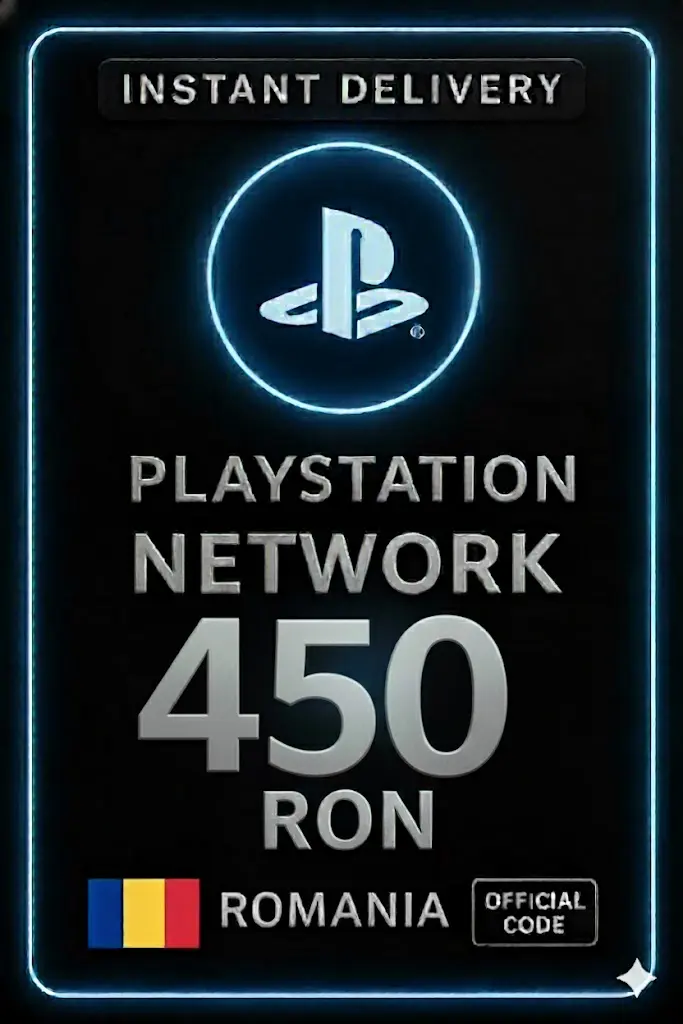 PSN карта Румъния - 450 RON PSN карта Румъния - 450 RON