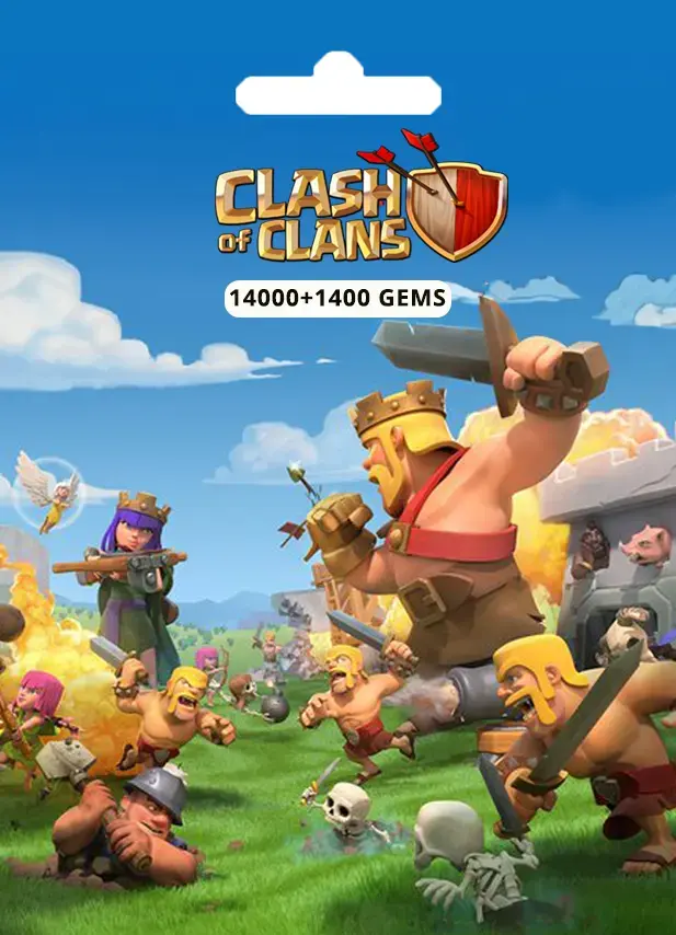 Clash of Clans - 14000 + 1400 (Global)