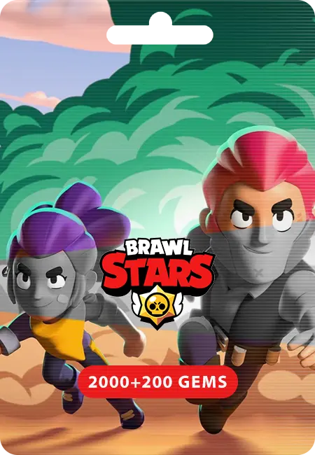 Brawl Stars 2000 + 200 Gems (Global)