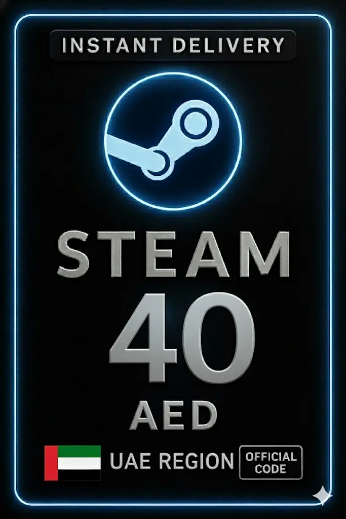 Kod Wallet Steam 40 AED (UAE) Kod Wallet Steam 40 AED (UAE)