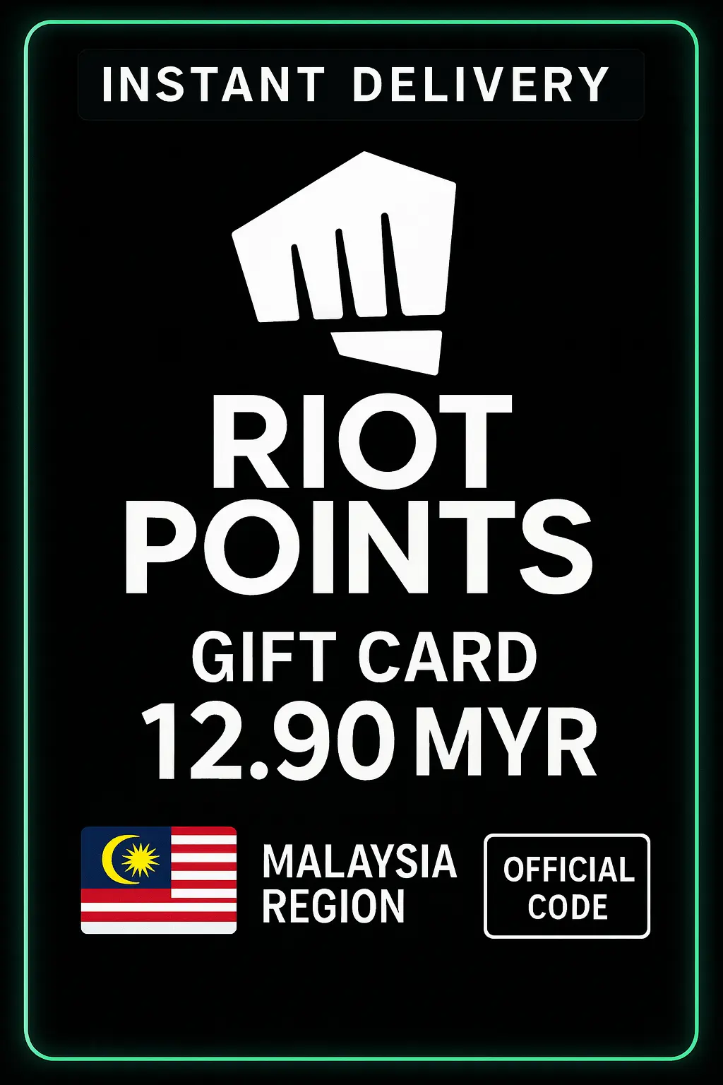 Riot Access Malaysia - 12,90 MYR Riot Access Malaysia - 12,90 MYR