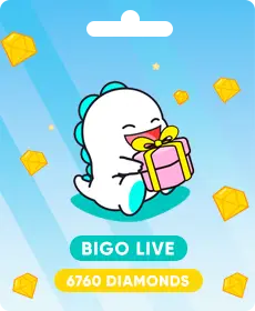 Bigo Live - 6760 Diamonds (Top-Up)