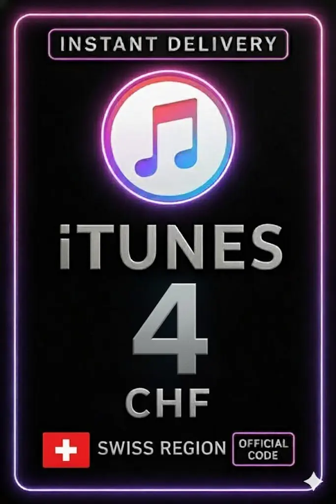 iTunes dárková karta 4 CHF CH iTunes dárková karta 4 CHF CH