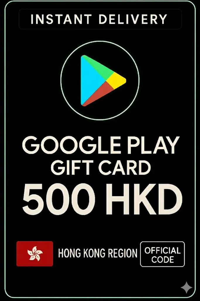Google Play подарок картичка - Хонг Конг HKD 500 Google Play подарок картичка - Хонг Конг HKD 500