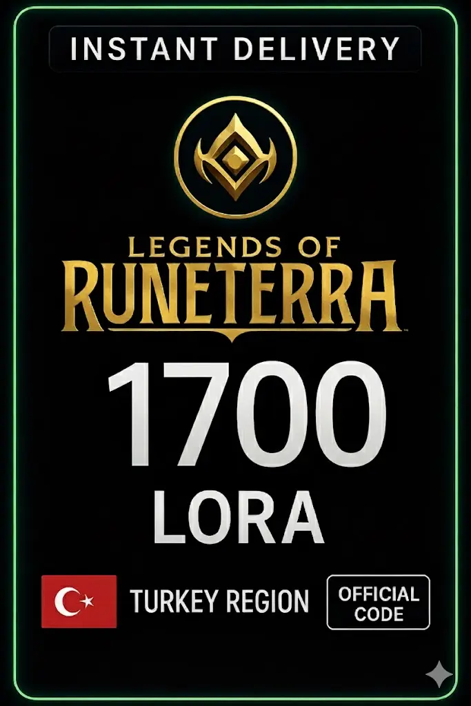 Legends of Runeterra - 1700 LoRa (Türkiya) Legends of Runeterra - 1700 LoRa (Türkiya)