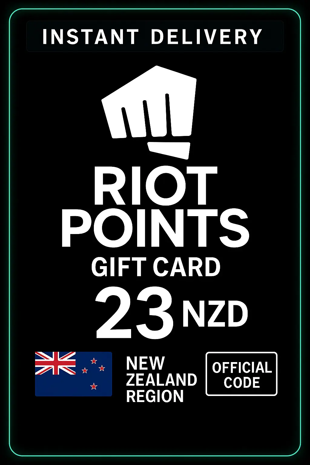 Riot Cash 23 NZD Riot Cash 23 NZD