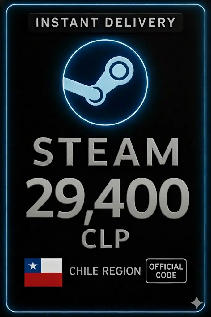 Steam Wallet 29.400 CLP - (Chile) Steam Wallet 29.400 CLP - (Chile)