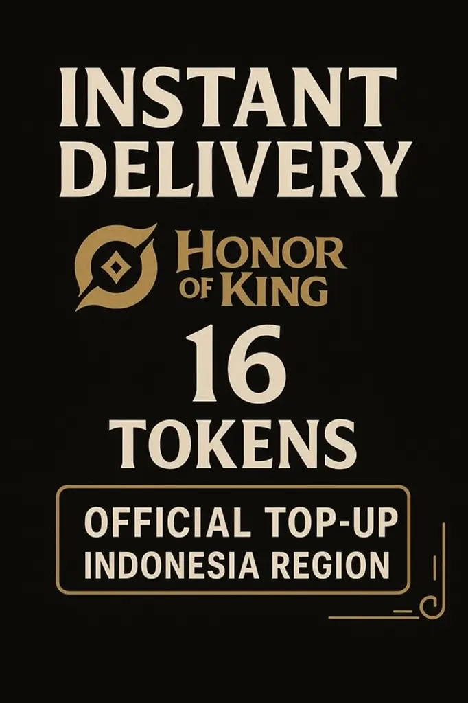 Honor of Kings - 16 Gjaldmiðlar (Endurnýjun) - Indónesía Honor of Kings - 16 Gjaldmiðlar (Endurnýjun) - Indónesía