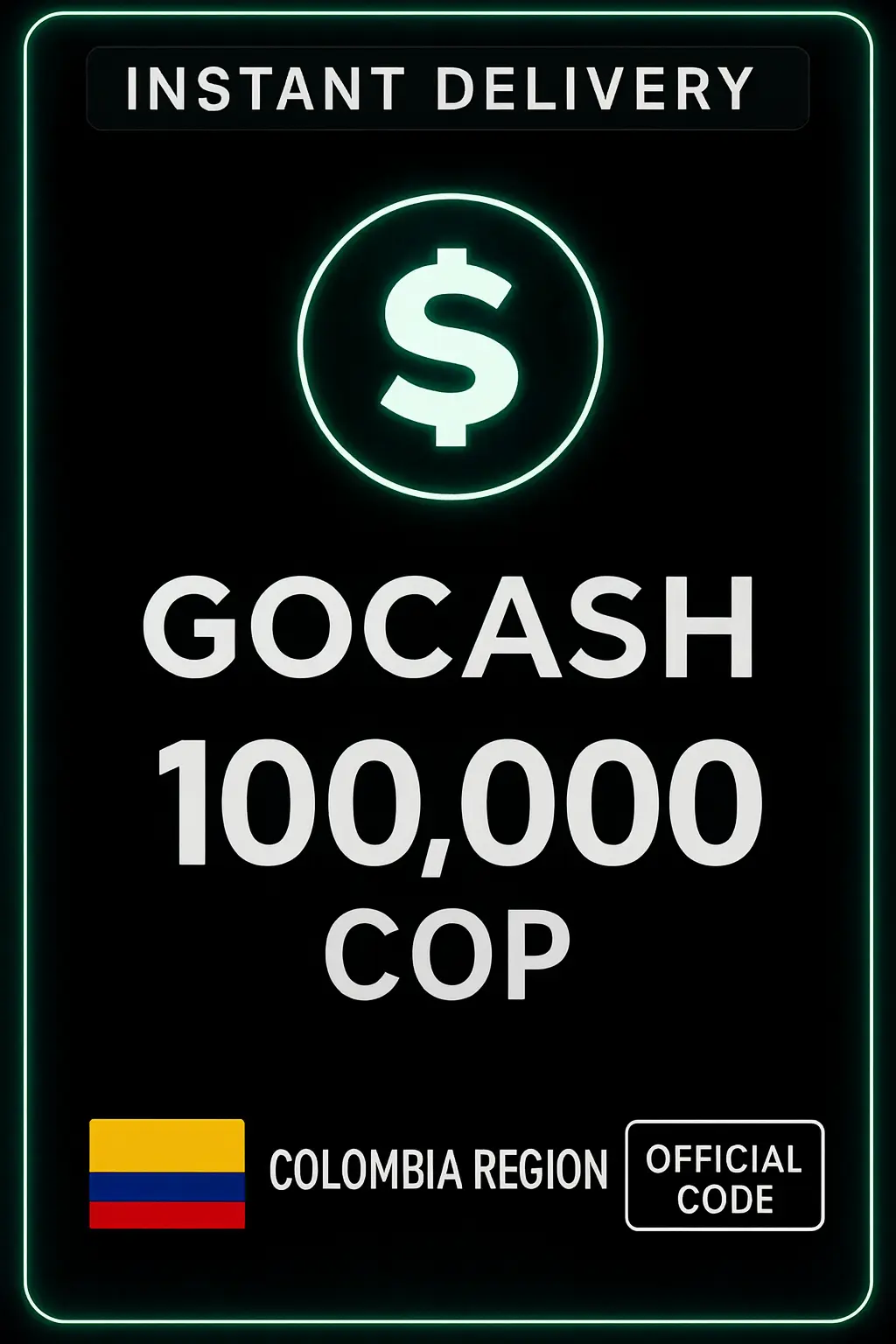 GoCash 100.000 COP GoCash 100.000 COP