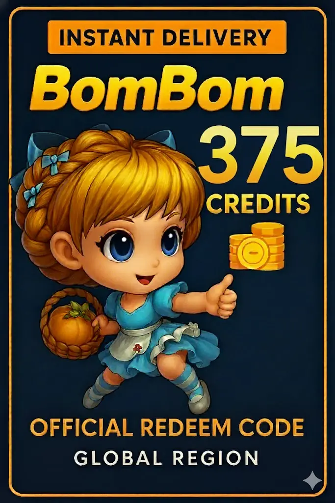 BomBom 375 Credits BomBom 375 Credits