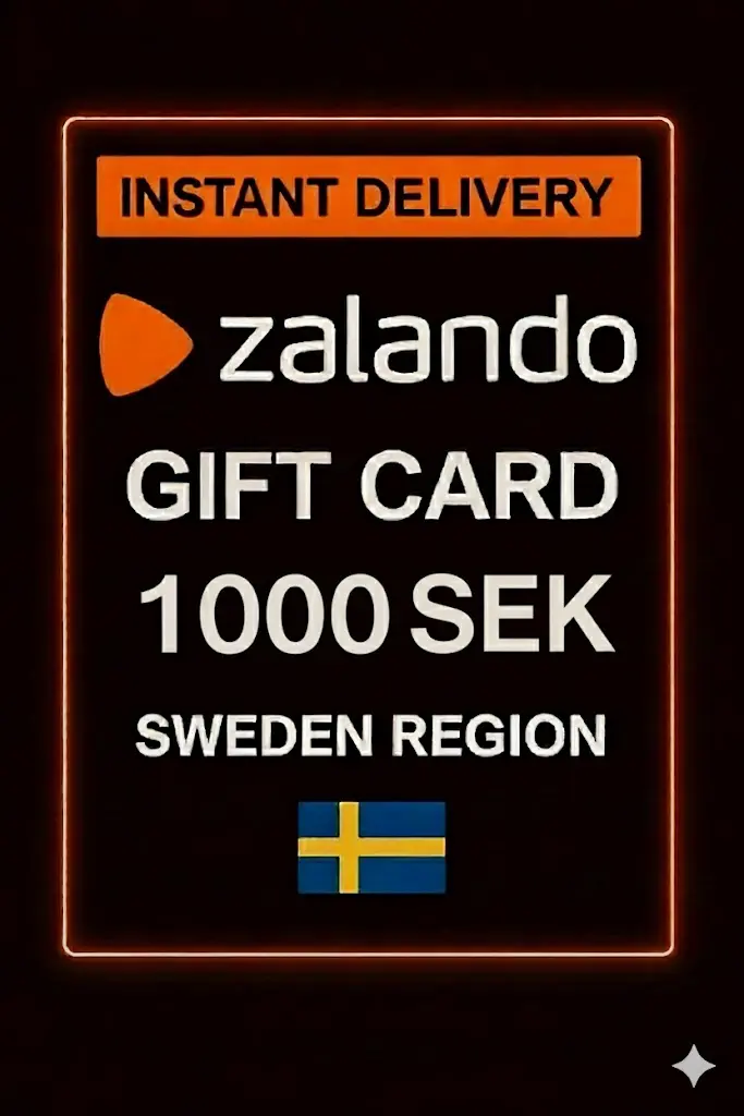 Zalando presentkort - 1000 SEK (SE) Zalando presentkort - 1000 SEK (SE)