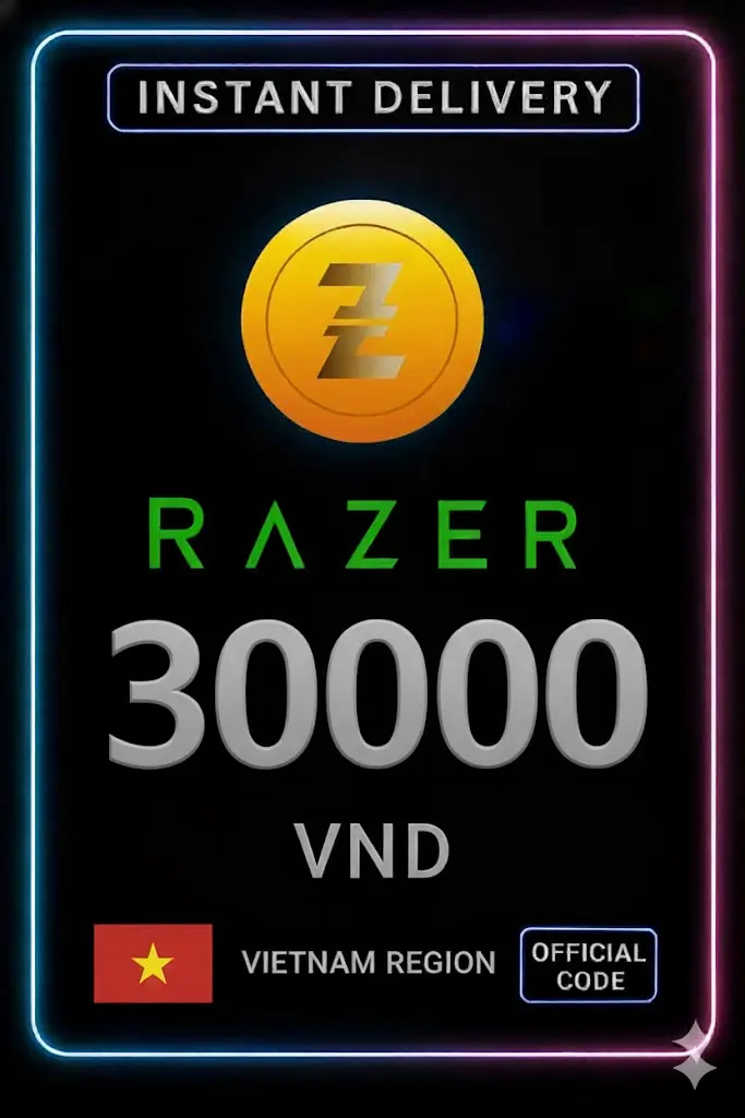 Razer Gold Vietnam VND 30000 Razer Gold Vietnam VND 30000