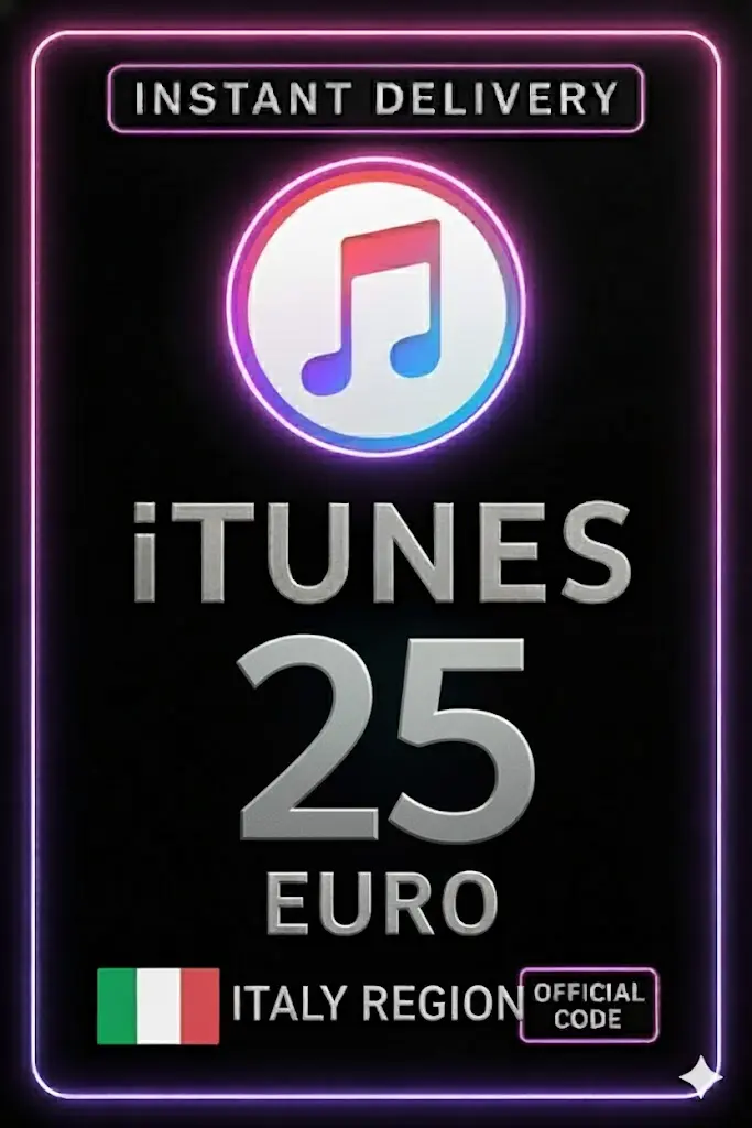 iTunes подарочна картичка 25 € IT iTunes подарочна картичка 25 € IT